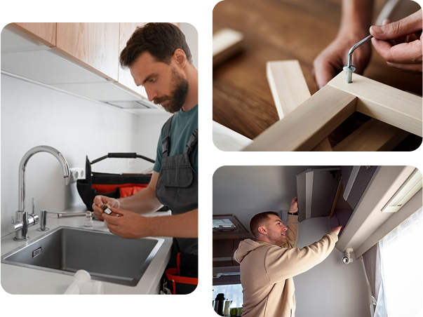 Pest control professional explaining treatment options to homeowner